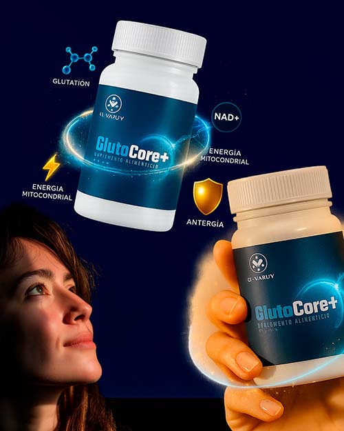 Visual del paquete de activación México con frascos GlutaCore+ y ecosistema AUTORIX